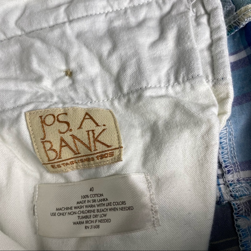 Patchwork Plaid Flat Front Golf Beach Casual Prep… - image 4